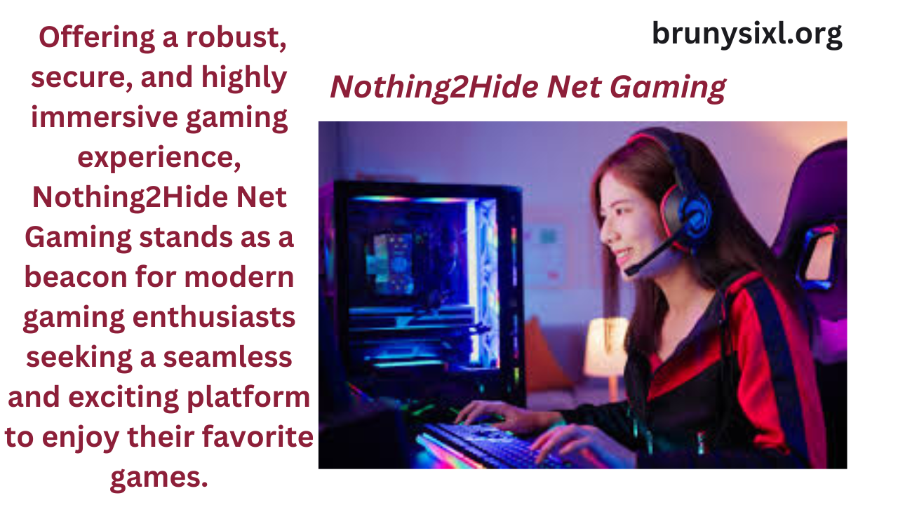 Nothing2Hide Net Gaming: The Future of Online Gaming